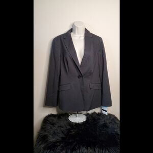 Doncaster Single Button Pinstripe Blazer